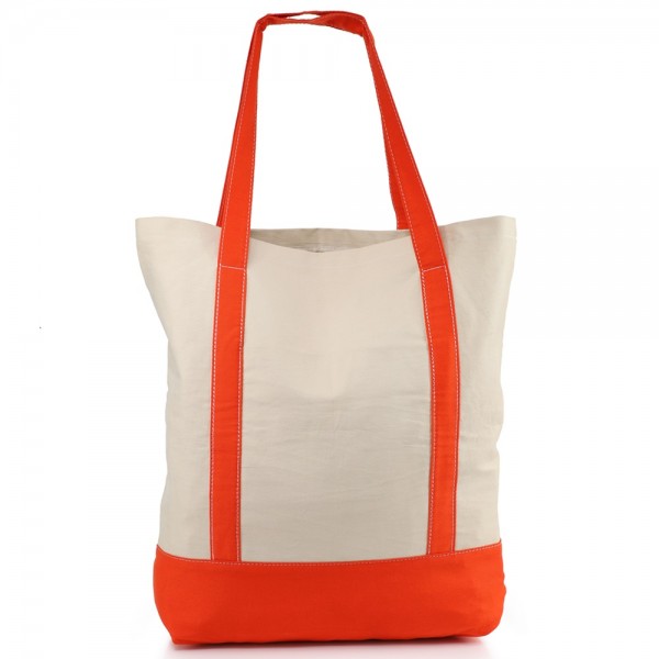 Taban Körüklü Kanvas Plaj Çantası