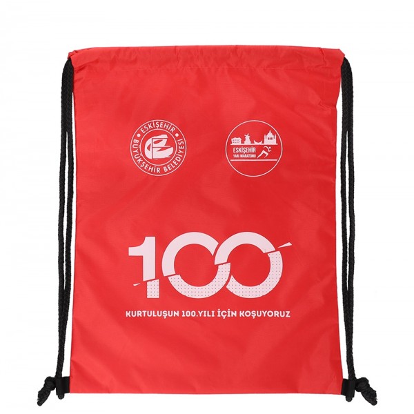 İpli Büzgülü Sırt Çantası