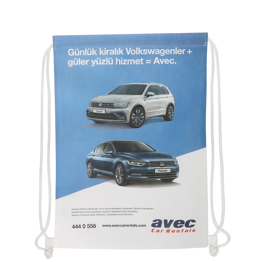 İpli Büzgülü Tela Sırt Çantası İpli Büzgülü Tela Sırt Çantası