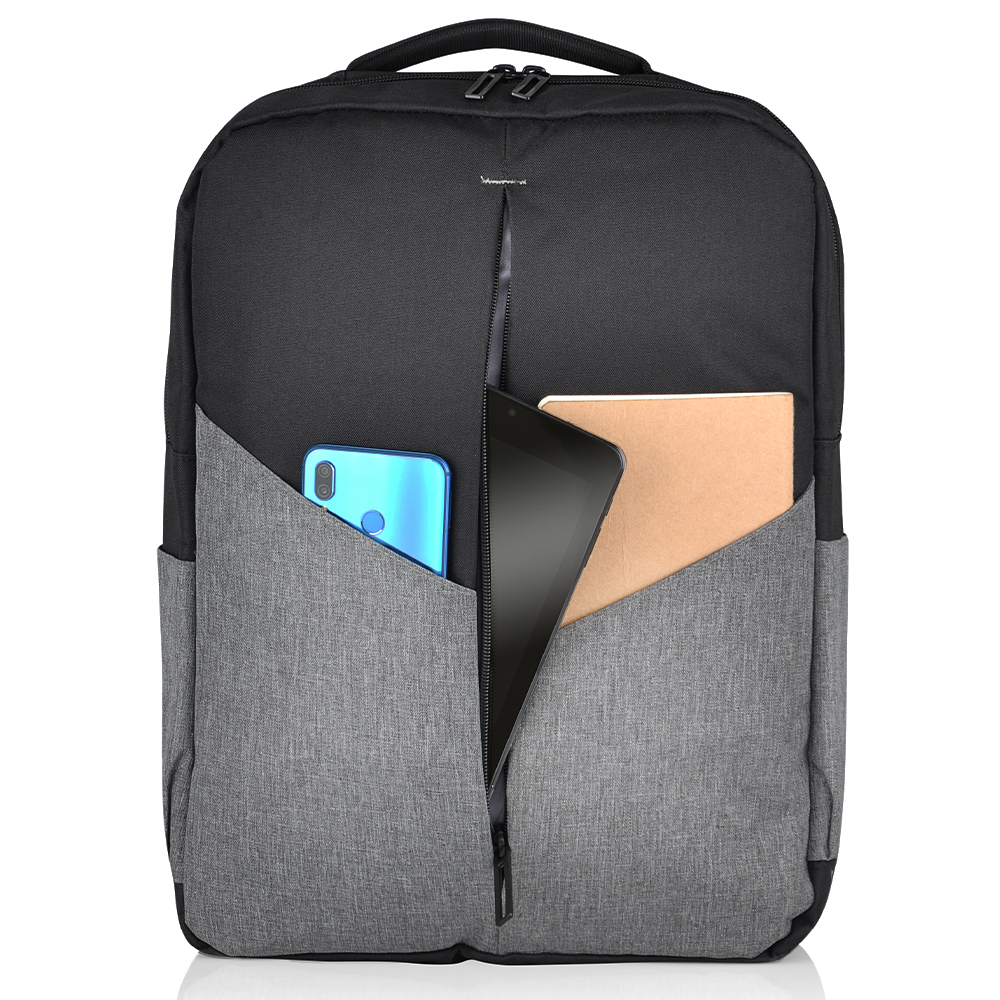 Promosyon Laptop Sırt Çantası - Gri Siyah