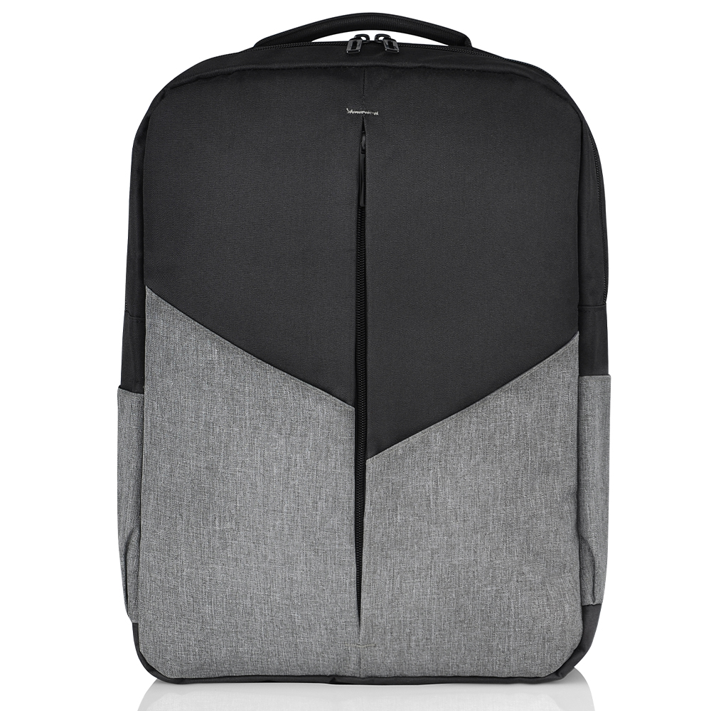 Promosyon Laptop Sırt Çantası - Gri Siyah
