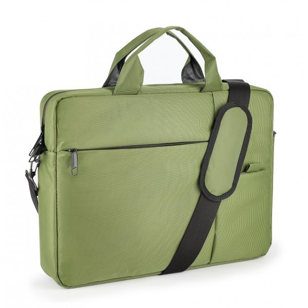Laptop Bölmeli Evrak Çantası Yeşil