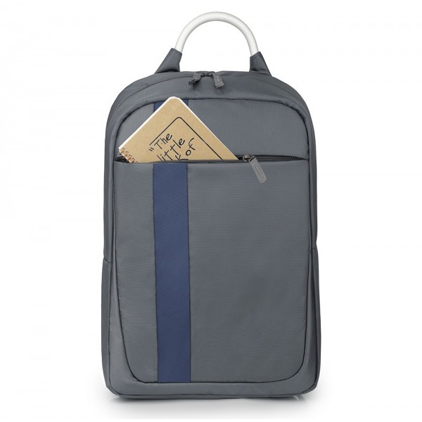 Laptop Bölmeli Sırt Çantası - Gri