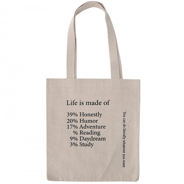 Dokuma saplı bez çanta