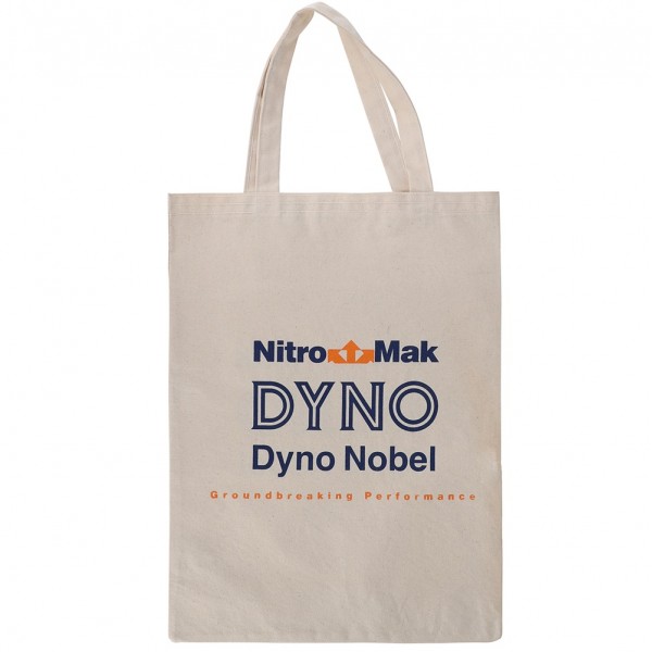 Küçük boy bez çanta baskılı