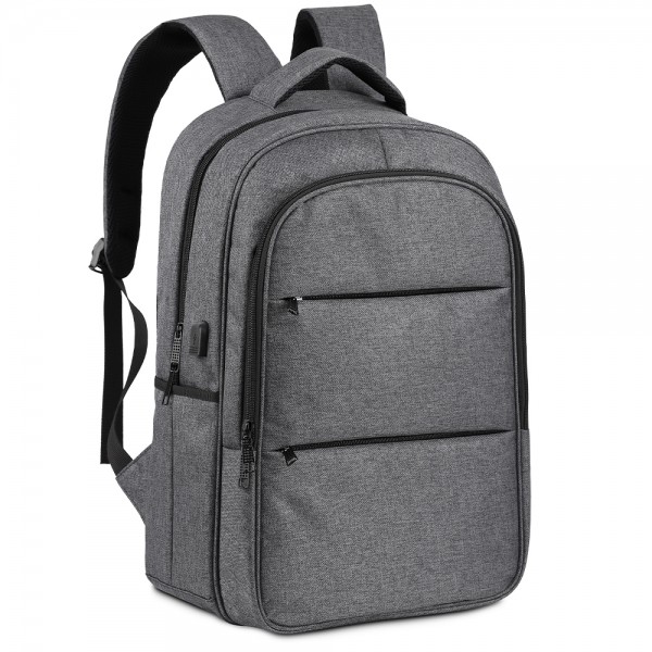 Laptop Evrak Sırt Çantası  - Kırçıl Kumaş