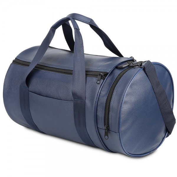 Promosyon spor çantası suni deri mavi Promosyon spor çantası suni deri mavi