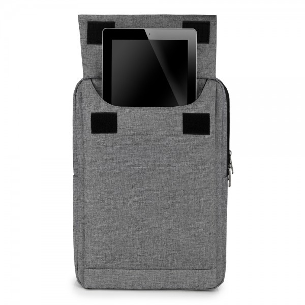 Metal Saplı Sırt Çantası Keten Kumaş