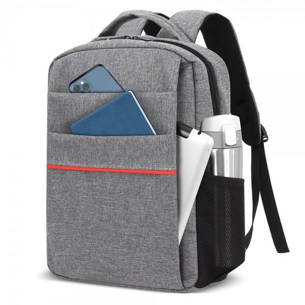 Laptop Bölmeli Sırt Çantası Promosyon - Gri