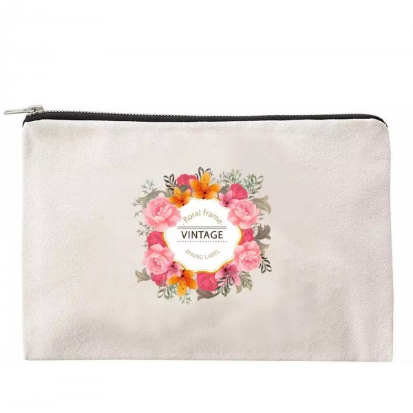 Promosyon Bez Kumaş Makyaj Çantası