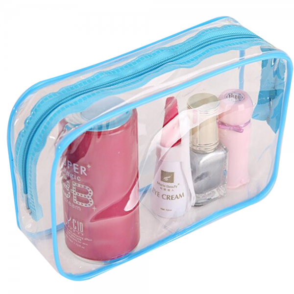 Baskılı Makyaj Kozmetik Çanta