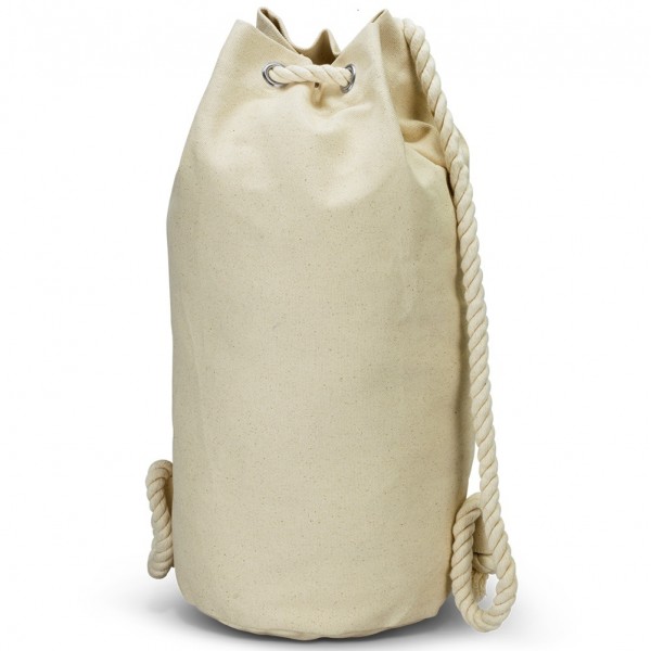 İpli Kanvas Kumaş Spor Çantası