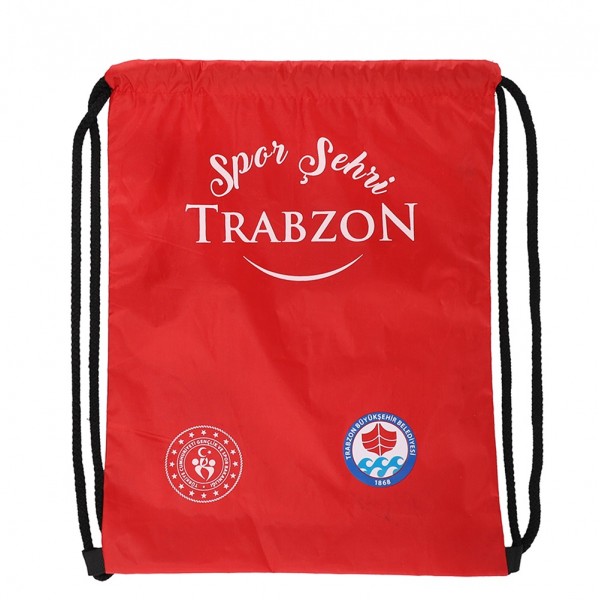 İpli Büzgülü Kumaş Spor Sırt Çantası